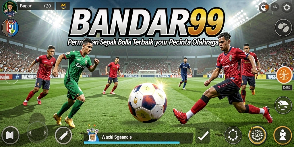 Screenshot menampilkan gameplay intens dalam BANDAR99