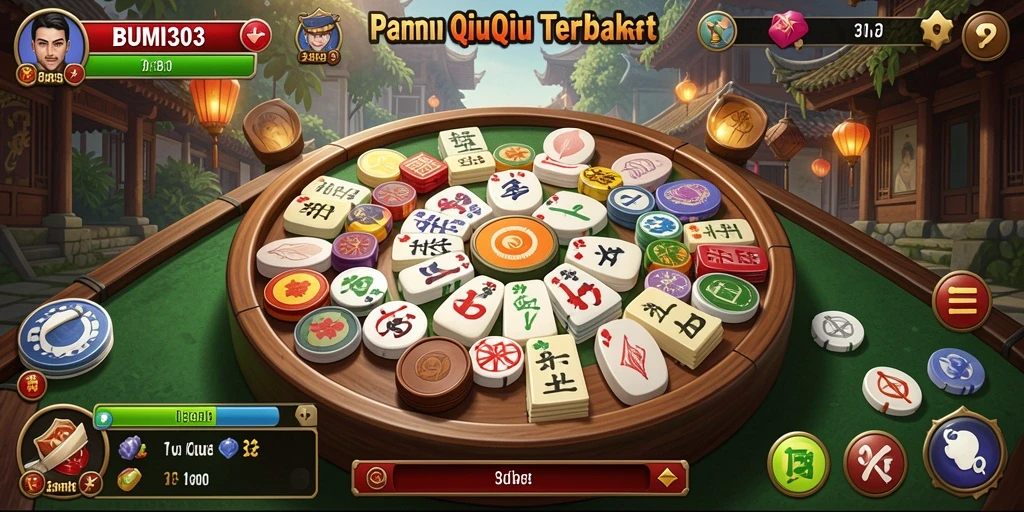 Tampilan Gameplay Seru di BUMI303, Permainan QiuQiu.