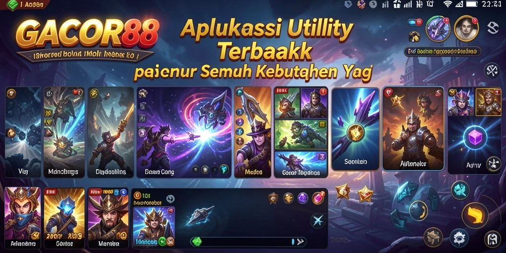 Tampilan utama GACOR88 yang sederhana dan efektif untuk pengguna.