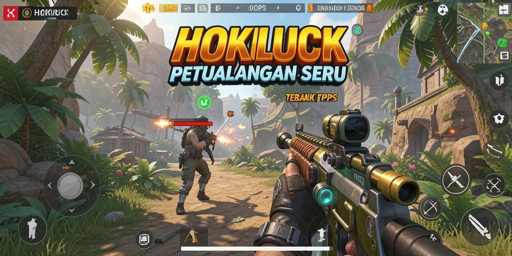 Screenshot menampilkan aksi seru dalam permainan HOKILUCK.
