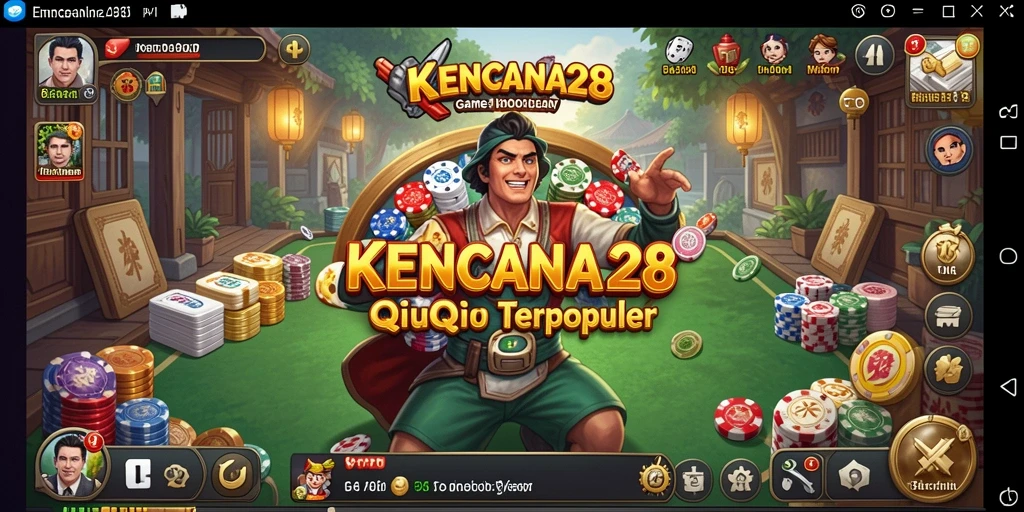 Tampilan gameplay seru KENCANA28 dengan QiuQiu yang menarik.