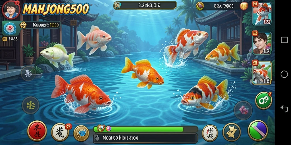 Tampilan gameplay menembak ikan yang seru dan menarik.