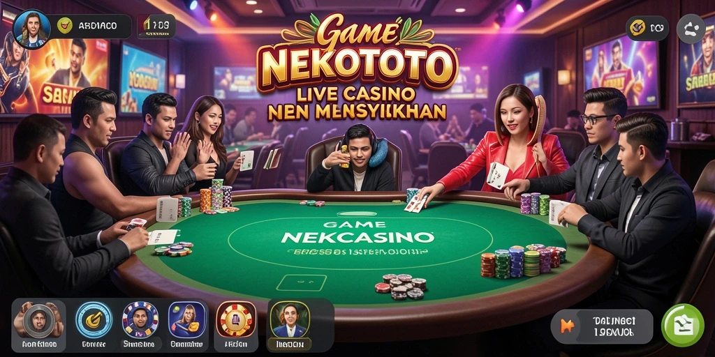 Gameplay seru di NEKOTOTO, pengalaman Live Casino yang mendebarkan.