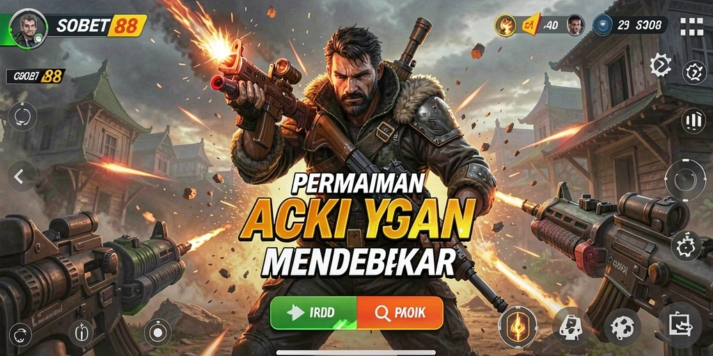 Tampilan gameplay action SOBET88 yang memukau dan mendebarkan.