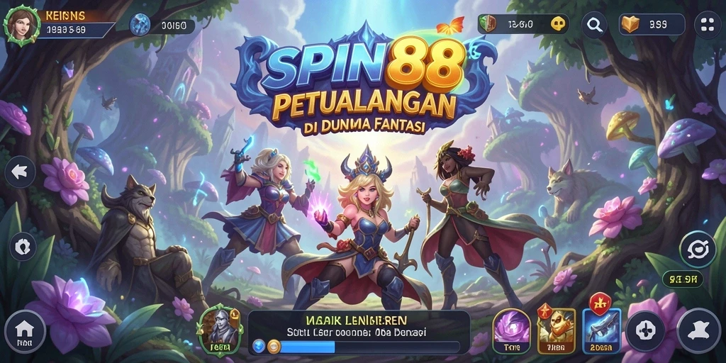 Tampilan gameplay SPIN88 yang menarik dengan petualangan yang mengasyikkan.