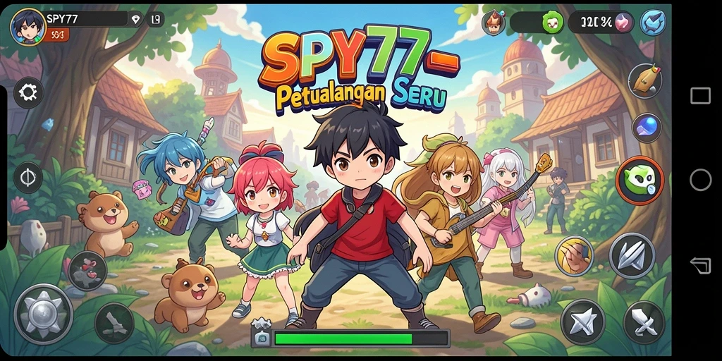 Gameplay SPY77 dengan karakter Anime yang menakjubkan dan menarik.