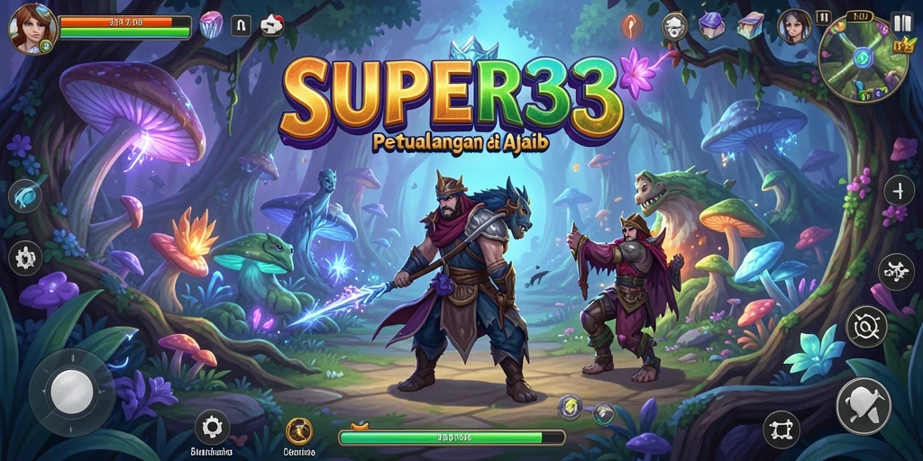 Tangkapan layar dari gameplay seru di dunia <strong>SUPER33</strong>.