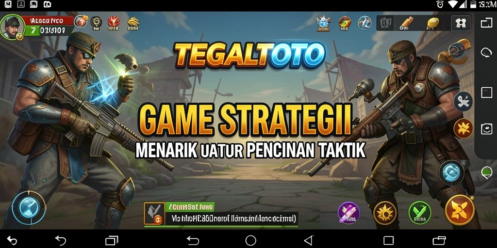 Screenshot TEGALTOTO menampilkan aksi strategi yang mendebarkan.
